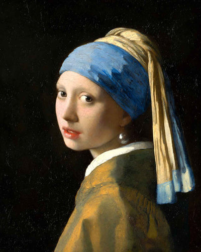 Girl with a Pearl Earring art print by Johannes Vermeer
