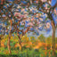 Giverny in Springtime Art Print 1899 Painting by Claude Monet (6 Sizes)