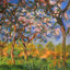 Giverny in Springtime painting by Claude Monet (1899)