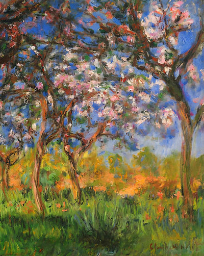 Giverny in Springtime painting by Claude Monet (1899)