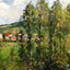 Gizors, New Section Art Print 1885 Painting by Camille Pissarro (6 Sizes)