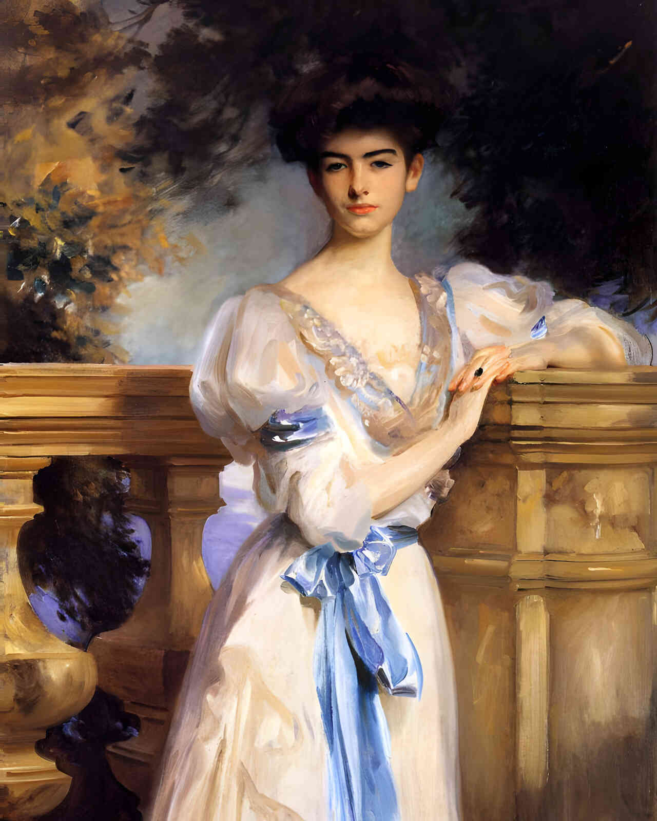 Gladys Vanderbilt 1906 Painting by John Singer Sargent 8x10" Art Print