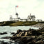 Eastern Point Light - Gloucester Harbor, MA in 1907 Vintage Print (7 Sizes)
