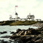 Eastern Point Light - Gloucester Harbor, MA in 1907 Vintage Print (7 Sizes)