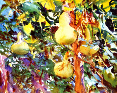 Gourds painting by John Singer Sargent (1905)