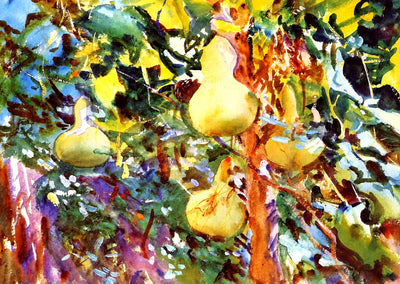 Gourds Art Print 1905 Painting by John Singer Sargent (6 Sizes) - Premium Print