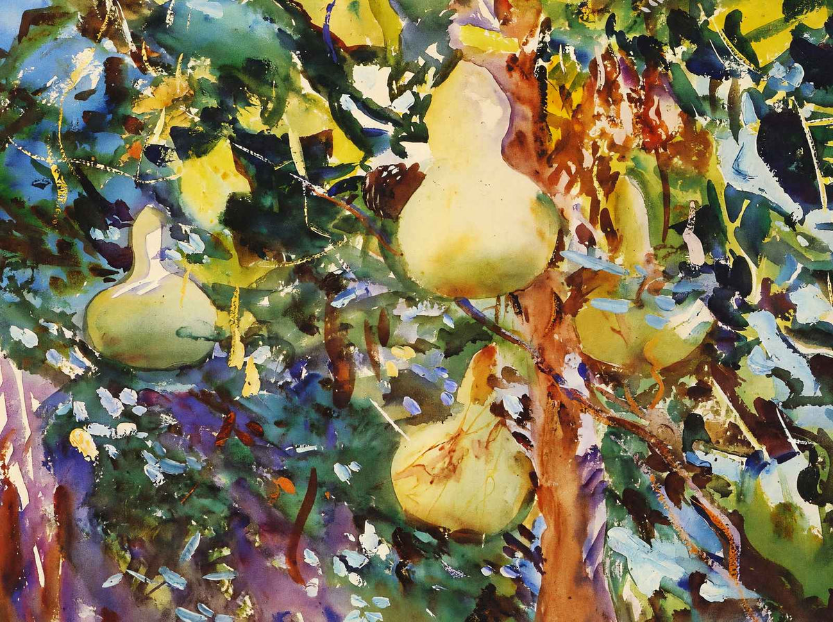 Gourds Painting by John Singer Sargent Premium Art Print (6 Sizes)