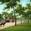 Grand Boulevard Chicago in 1905 Vintage Print (7 Sizes) - Shipped Flat