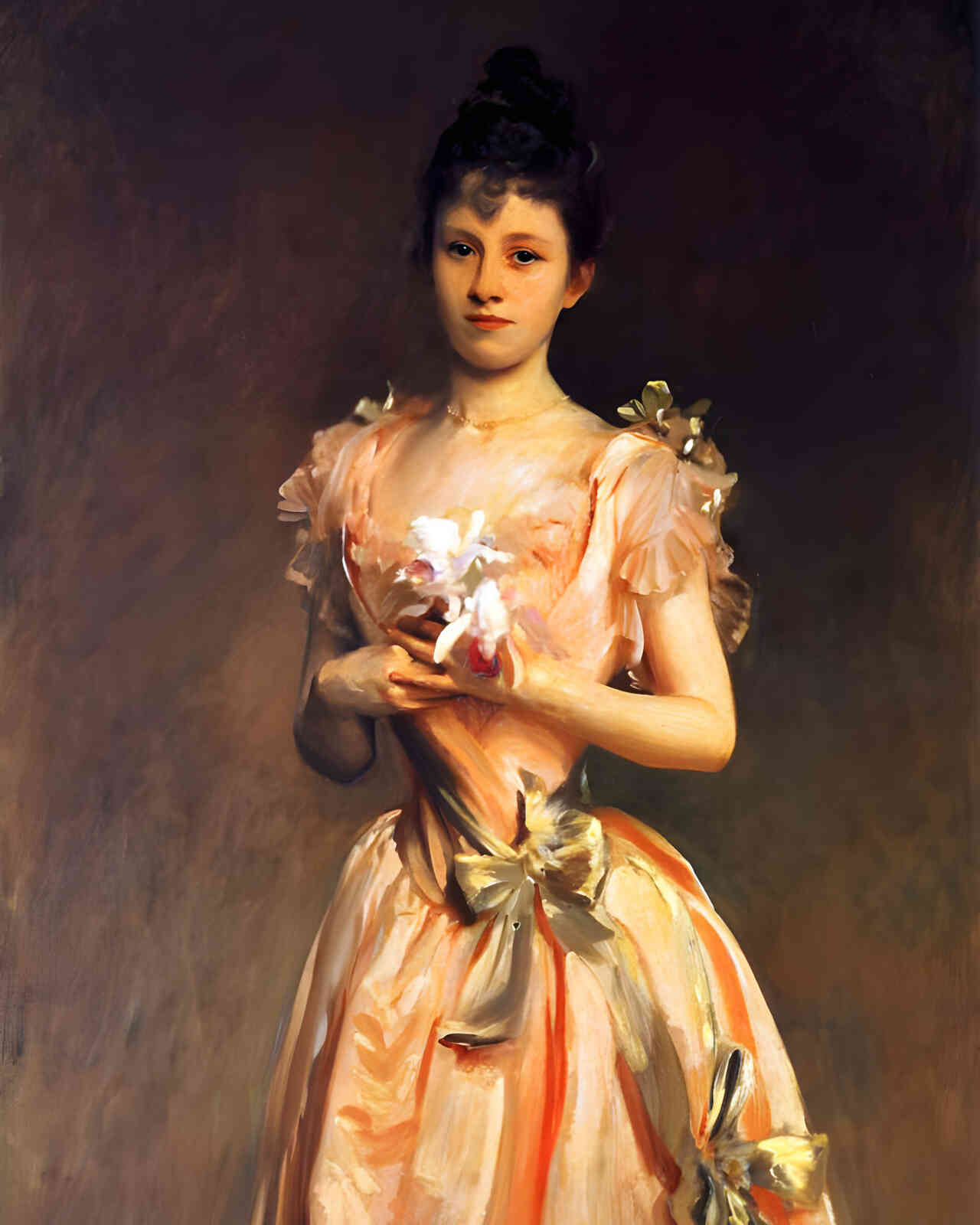 Grace Woodhouse 1890 Painting by John Singer Sargent 8x10" Art Print