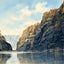 Colorado River in Glen Canyon in 1908 Painting Print (7 Sizes) - Grand Canyon