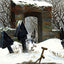 Graveyard Under Snow 1826 by Caspar David Friedrich Fine Art Print (6 Sizes)