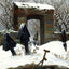 Graveyard Under Snow 1826 by Caspar David Friedrich Fine Art Print (6 Sizes)