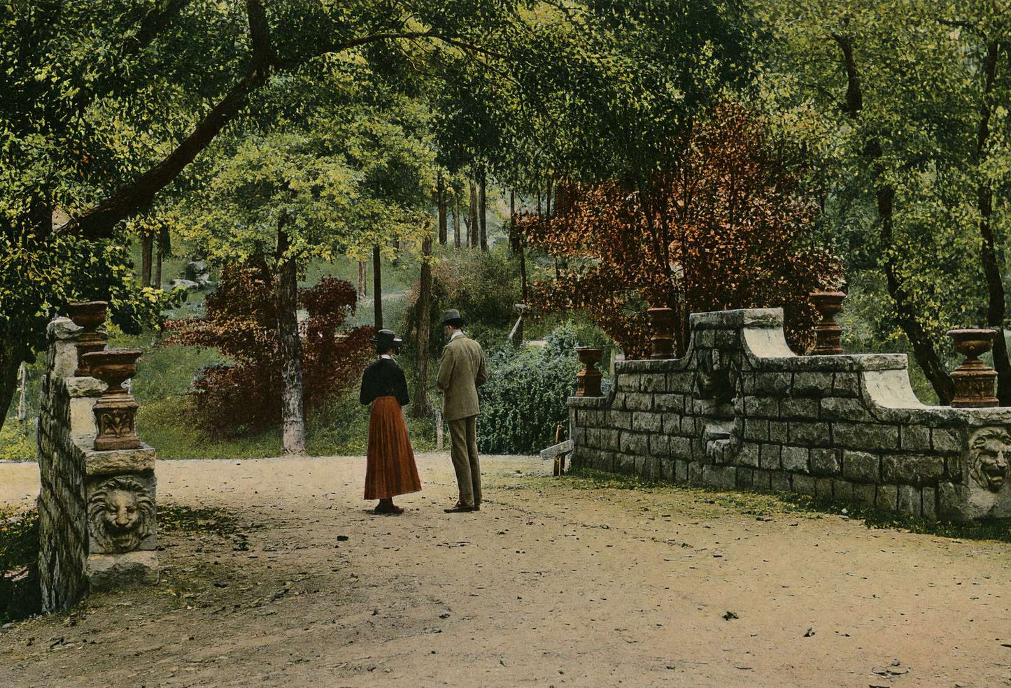 Grant Park Atlanta in 1906 Vintage Print (7 Sizes) - Retouched