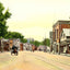 Main Street, Greenfield, Massachusetts in 1907 Vintage Print (7 Sizes)