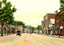 Main Street, Greenfield, Massachusetts in 1907 Vintage Print (7 Sizes)