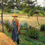 Grey Weather, Morning with Figures, Eragny Art Print 1899 by Pissarro (6 Sizes)