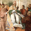 Gregory Ix Approving the Decretals Art Print 1511 Painting by Raphael (6 Sizes)