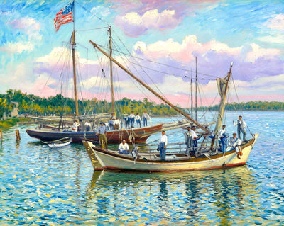Greek Spongers' Boats