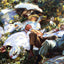 Group with Parasols Art Print 1905 Painting by John Singer Sargent (6 Sizes)