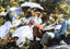 Group with Parasols Art Print 1905 Painting by John Singer Sargent (6 Sizes)