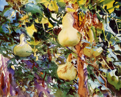 Gourds Painting by John Singer Sargent 8x10" Premium Art Print