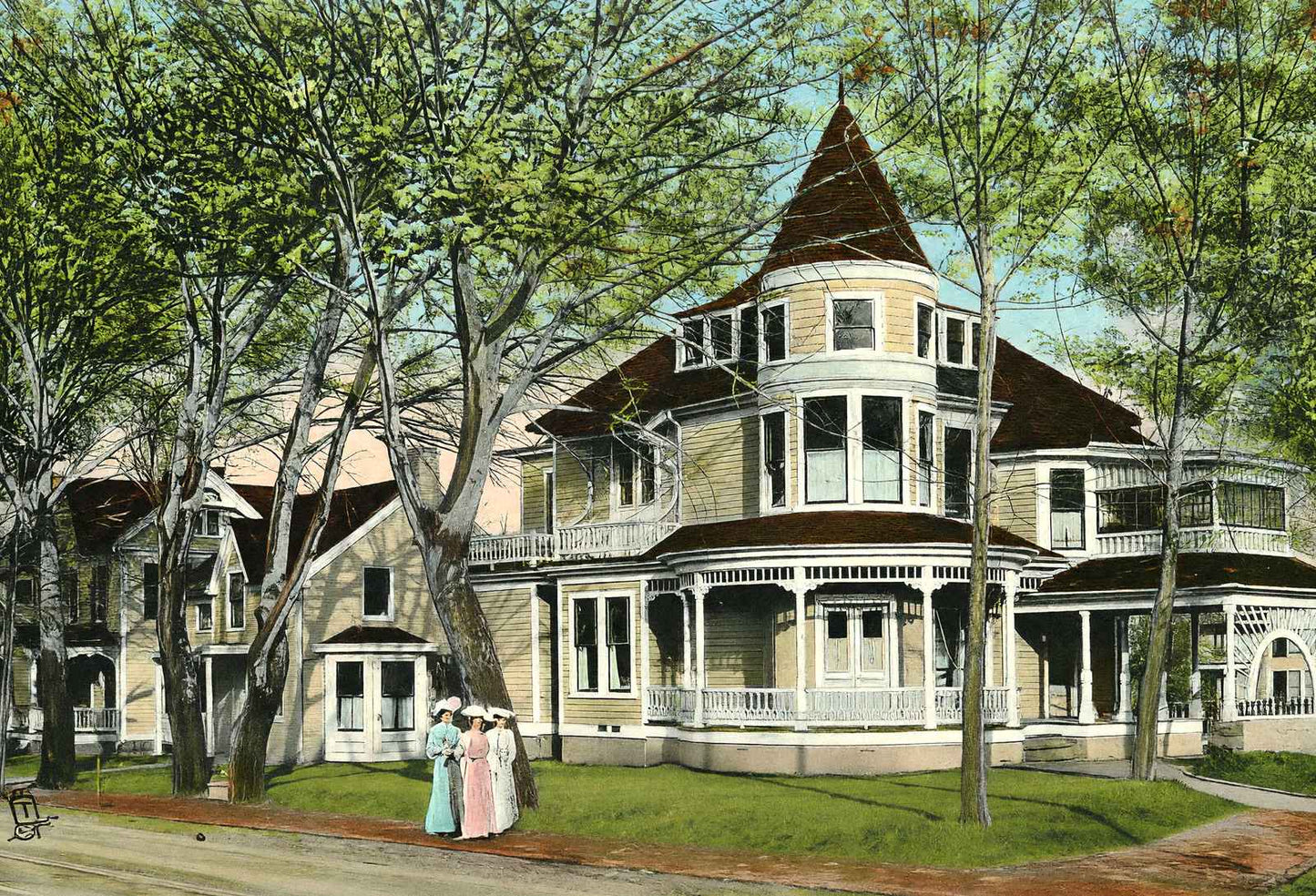 Hospital Hagerstown MD in 1907 Vintage Print (7 Sizes)