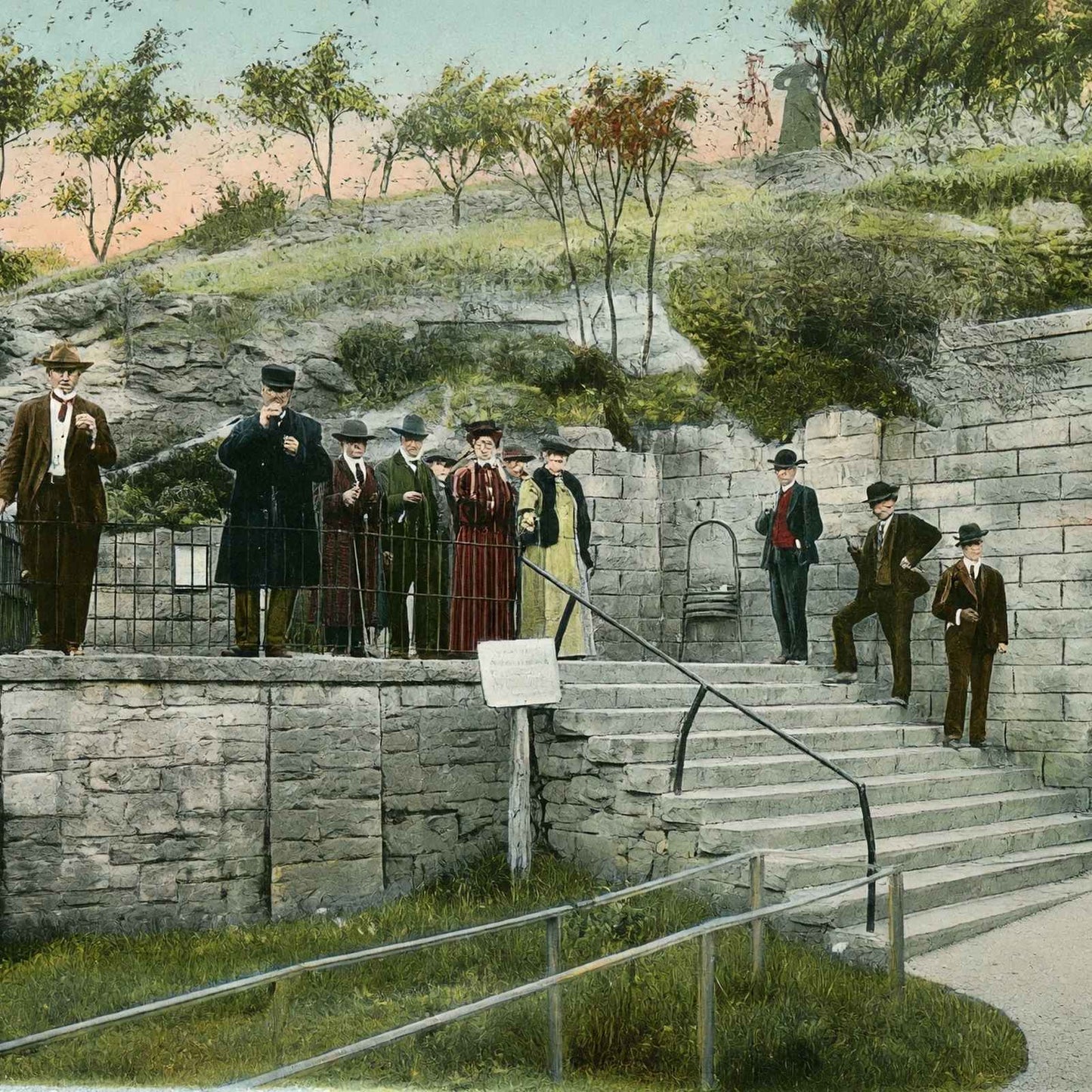 Hale Hot Spring Hot Springs AR in 1906 Vintage Print (7 Sizes) - Archival Paper