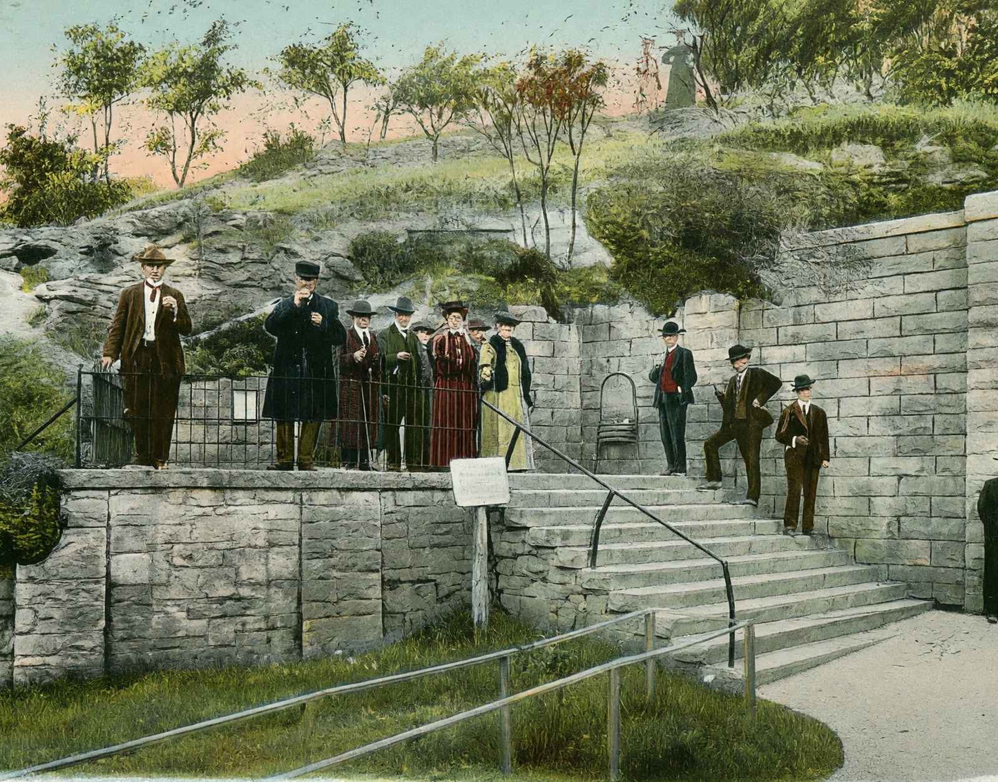Hale Hot Spring Hot Springs AR in 1906 Vintage Print (7 Sizes) - Archival Paper