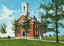Hampden Academy Hampden Maine in 1907 Vintage Print (7 Sizes) - Premium Print
