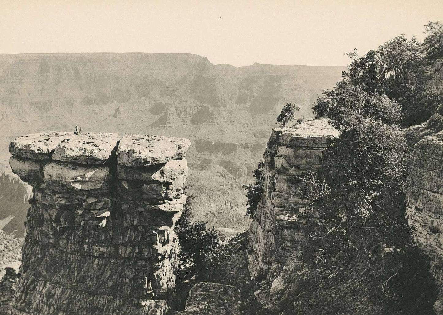 Hammer of Thor Grand Canyon in 1908 Vintage Print (7 Sizes) - Enhanced