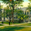 The Library at Gore Hall, Cambridge, Massachusetts in 1904 Art Print (7 Sizes)