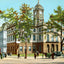 Old State House Hartford in 1904 Vintage Print (7 Sizes) - Restored