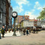 Main Street from City Hall Square Hartford in 1904 Vintage Print (7 Sizes)