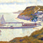 Harbour at Port-En-Bessin at High Tide Art Print 1888 by Seurat (6 Sizes)