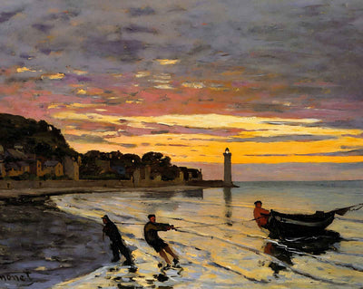 Hauling a Boat Ashore
