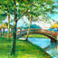Park at Waialua Oahu in 1908 Art Print (7 Sizes) - Archival Paper