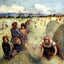Haymaking Art Print 1895 Painting by Camille Pissarro (6 Sizes) - Premium Print