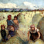 Haymaking Art Print 1895 Painting by Camille Pissarro (6 Sizes) - Premium Print