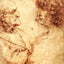 Heads of an Old Man and a Youth 1495 by Leonardo da Vinci Art Print (6 Sizes)