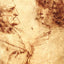 Heads of an Old Man and a Youth 1495 by Leonardo da Vinci Art Print (6 Sizes)
