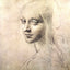 Head of a Girl art print by Leonardo da Vinci (1483)