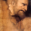 Head of St. Peter Art Print 1495 Drawing by Leonardo da Vinci (6 Sizes)