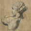 Head of a Woman 1520 Painting by Raphael Art Print (6 Sizes) - Premium Quality