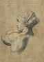 Head of a Woman 1520 Painting by Raphael Art Print (6 Sizes) - Premium Quality