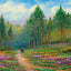 Heather and Pine Wood New Forest in 1929 Art Print (7 Sizes) - Acid Free