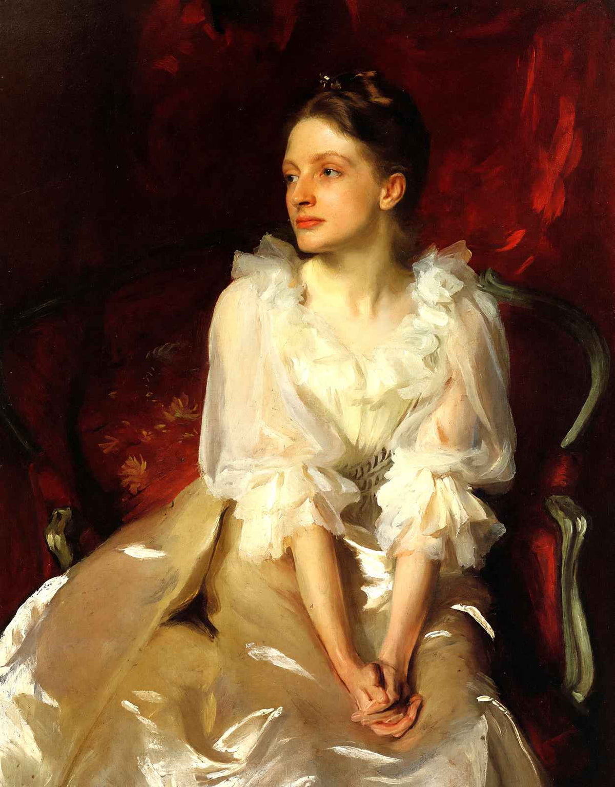 Helen Dunham Fine Art Print 1892 Painting by John Singer Sargent (6 Sizes)