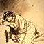 Hendrickje Sleeping Fine Art Print 1654 Drawing by Rembrandt (6 Sizes)