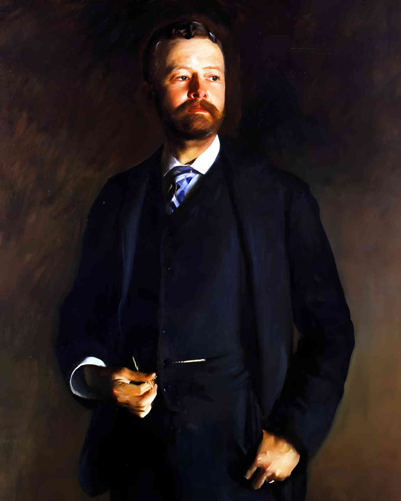 Henry Cabot Lodge 1890 Painting by John Singer Sargent 8x10" Art Print