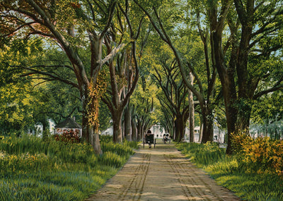 The Hermitage Savannah GA in 1905 Vintage Print (7 Sizes) - Retouched
