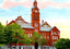 High School Akron Ohio in 1907 Vintage Print (7 Sizes) - Premium Quality